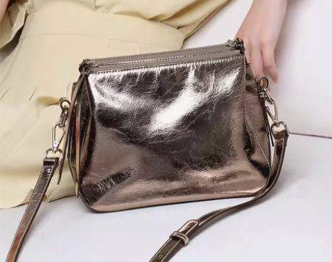 包邮viney 新款头层牛皮包包多隔层软牛...