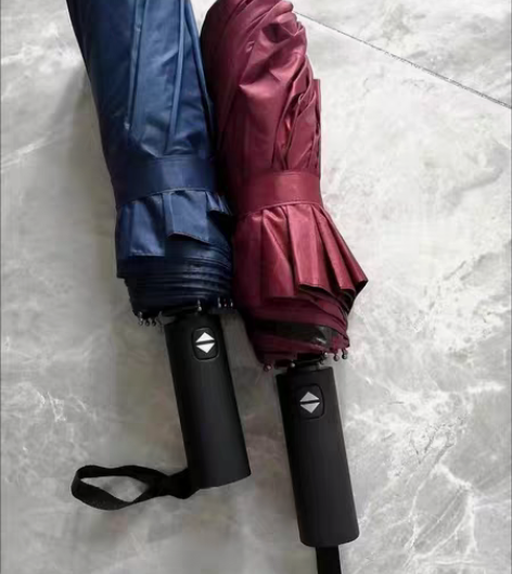 包邮雨伞自动折叠大号情侣男女双人伞三折伞晴...