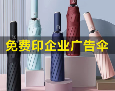 自动雨伞雨伞定制logo广告伞10骨全晴雨...