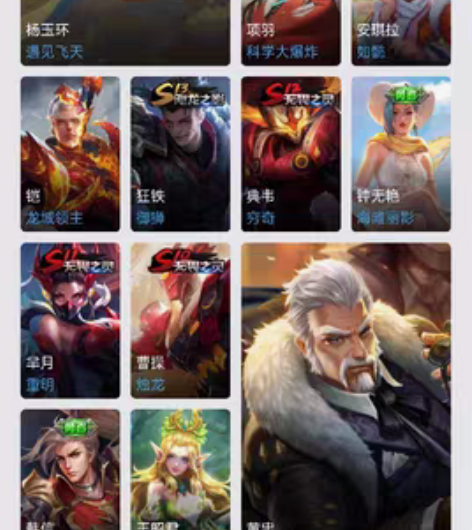 出自玩号 全英雄 158皮 五个水晶 天鹅...