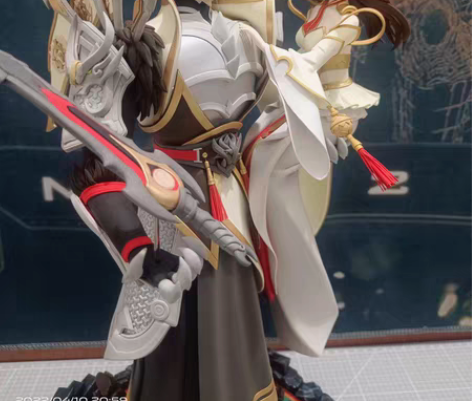 包邮王者荣耀 干将莫邪 久胜战神 正比手办...