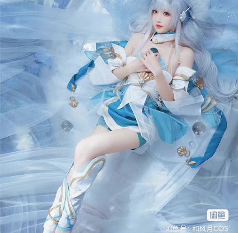 王者荣耀Cos 西施游龙清影 m码 有毛有...