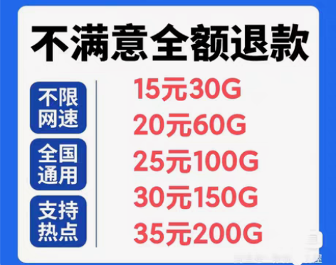 包邮宇宙最强全国无限流量，纯通用流量，联 ...