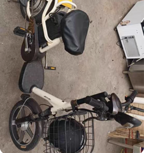 爱吗电动车，可以行驶十公里左右，有两辆不想...