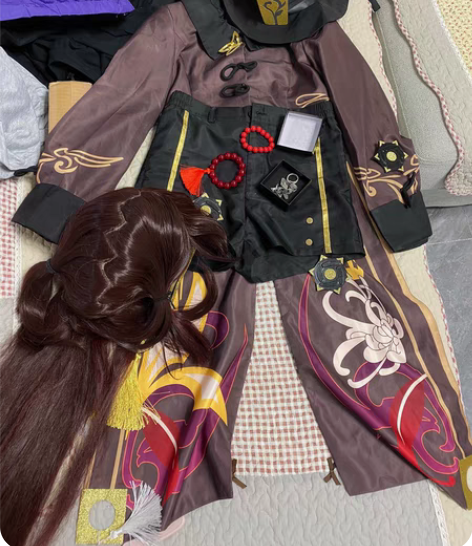 原神cos胡桃，大全套除鞋袜，科幻刻晴，七...