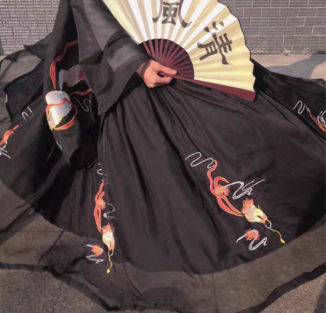 杞瑾原创小狐仙汉服女齐腰【大爱科幻】 可刀...