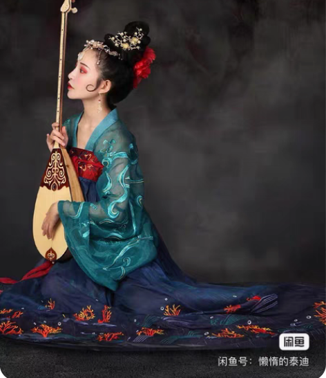 包邮都城南庄汉服 觅海记 齐胸襦裙绣花印花...