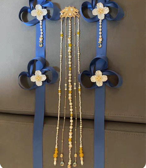 包邮十三余小豆蔻儿 长生乐 同款汉服绶带 ...