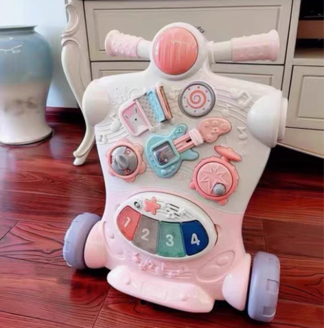 包邮全新babycare宝宝学步车手推车多...