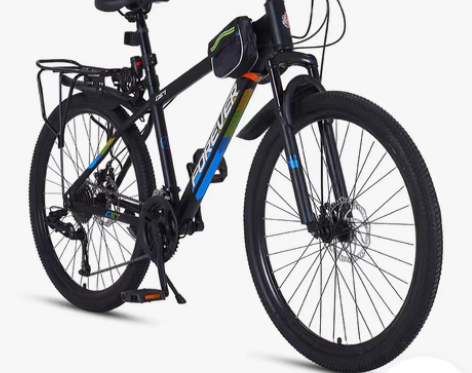 转卖上海永久牌山地自行车男女越野变速减震上...