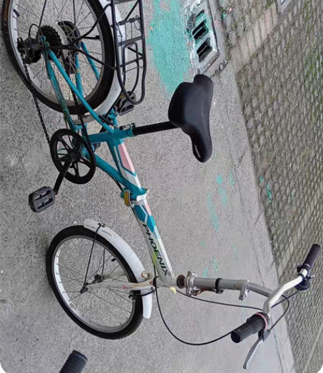 凤凰折叠自行车20寸，转让，园区斜塘莲花一...