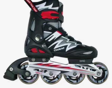 转卖正品美洲狮MS835L成人溜冰鞋 直排...