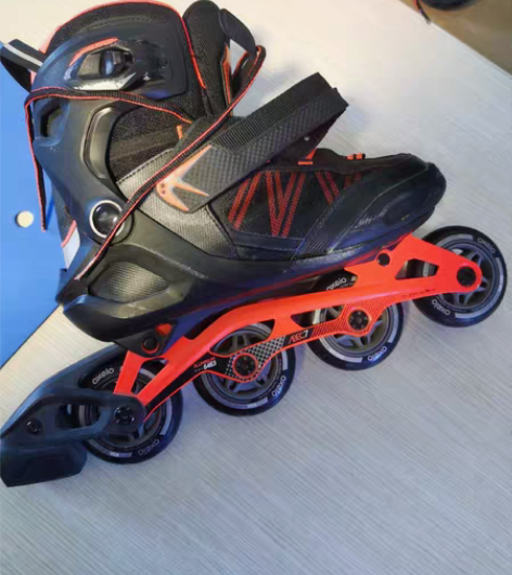 包邮迪卡侬旱冰鞋自用 使用不超过10次，正...
