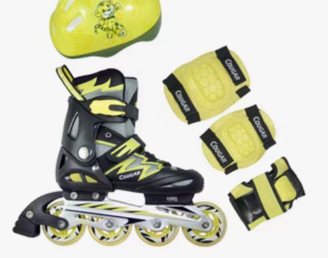 转卖儿童溜冰鞋美洲狮轮滑鞋MS835L 男...