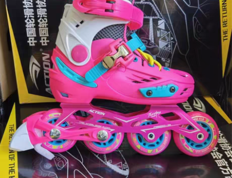 包邮【全新正品】动感精灵2轮滑鞋溜冰鞋直排...