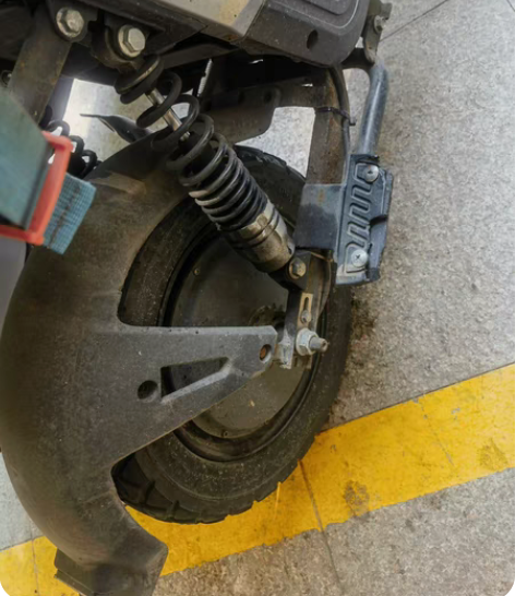 饿了么外卖电动车，现在没有电池，以前是租的...