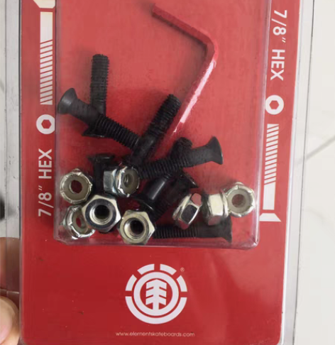 element 六角滑板钉 全新 还有十几...