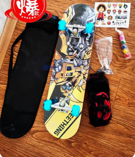 包邮【亏本出售】原价300多专业滑板，低价...