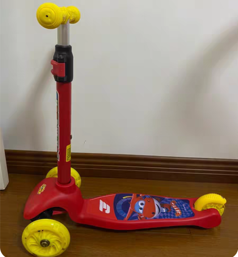 包邮全新超级飞侠儿童滑板车男童女童宝宝都可...