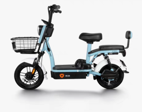 转卖雅迪2021新款电动车乐骑48V锂电池...