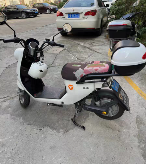 雅迪电动车 2021年8月购买 带牌带发票开了一年6000公...