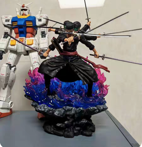 鬼岛阿修罗三头六臂九刀流索隆海贼王GK和之...