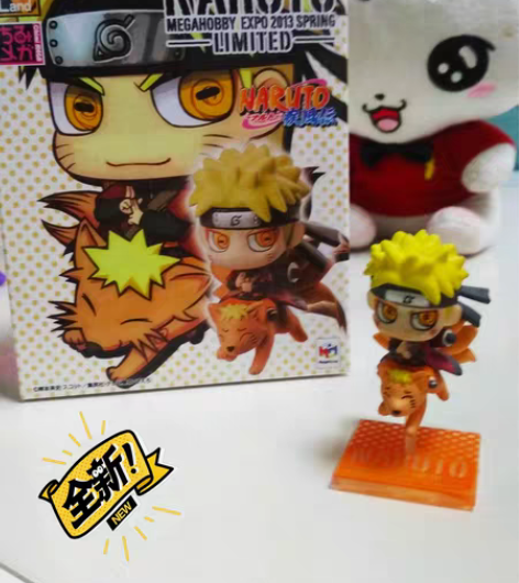 包邮火影忍者 鸣人九尾狐  盒蛋系列 精致...