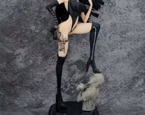 海贼王大手办汉库克皮衣女帝可替换雕像场景模...