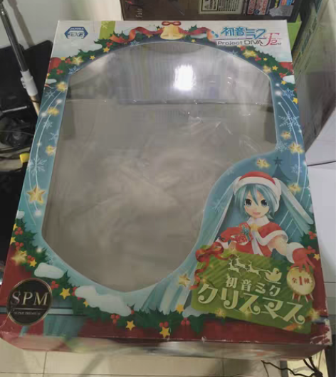 初音手办 显卡手办 圣诞初音 机箱手办日本...