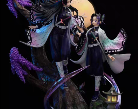 包邮鬼灭之刃花虫相守蝴蝶忍蝴蝶忍手办GK版...