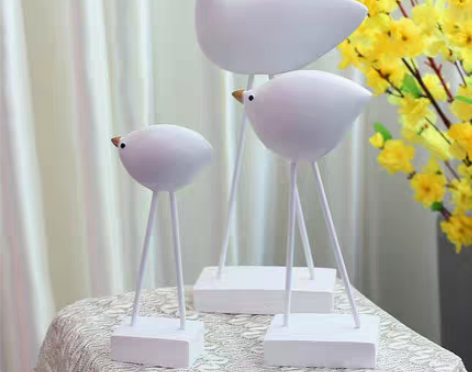 转卖北欧小鸟现代家居艺术摆件简约风格样板房...