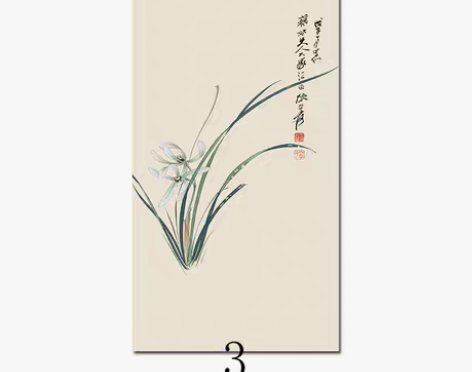 转卖新中式齐白石水墨荷花三联壁画客厅装饰画...