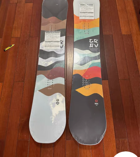 包邮2223gray epic滑雪板,尺码...