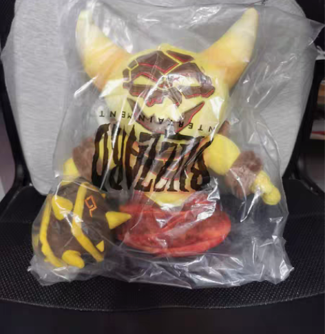 包邮魔兽世界WOW 毛绒公仔 火焰之王 拉...