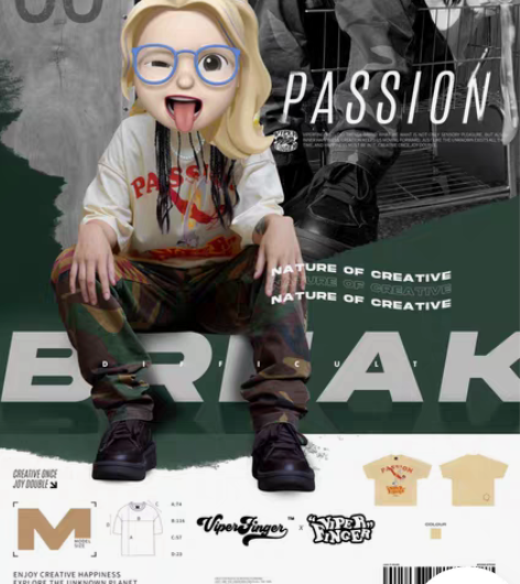 包邮潮牌短袖大清仓！ Viperfinge...