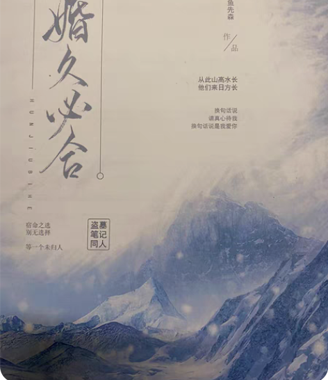 【出】盗墓笔记邪瓶同人《婚久必合》 感兴趣...