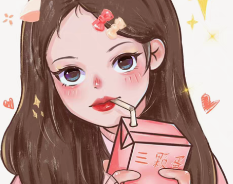 包邮手绘简约风 Q版头像画卡通真人照片动漫...