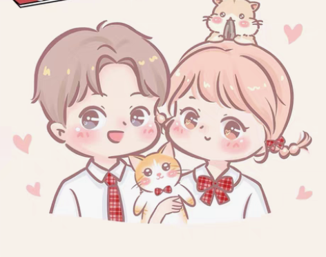 【Q萌风】手绘q版小动物头像 卡通人物形象...