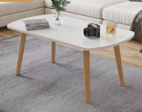 包邮月牙型茶几家用 客厅简约现代小桌子 沙...