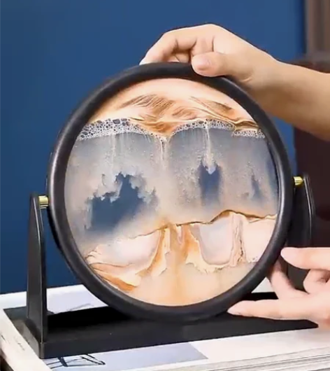 包邮【捡漏包邮】轻奢3D可翻转悬挂式流沙画...