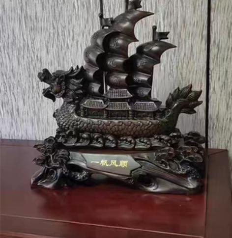 包邮朋友送得一帆风顺摆件  家里已经没有地...