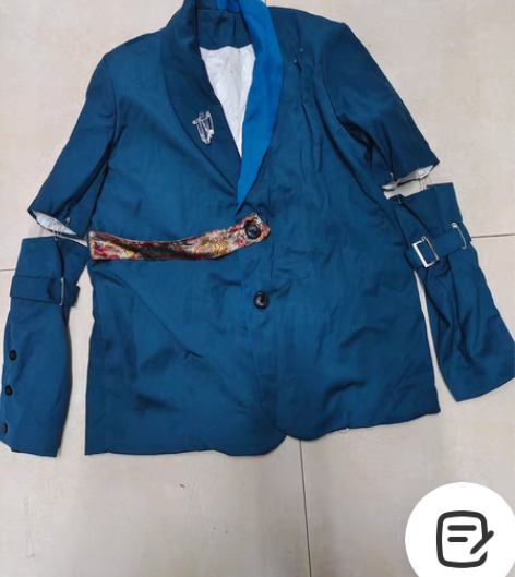 服装设计学生的期末作业 设计感杠杠的 感兴...