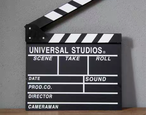 转卖拍电影打板拍照拍摄道具导演板场记板网咖...