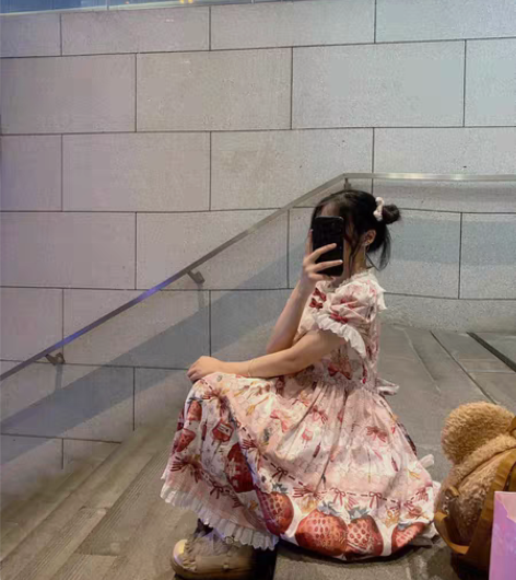 转卖*草莓革命 * 原创Lolita 印花...