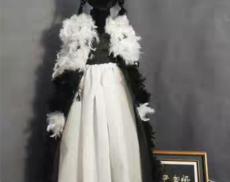 转卖尹设计儿童国潮风环保服亲子男童旗袍走秀...