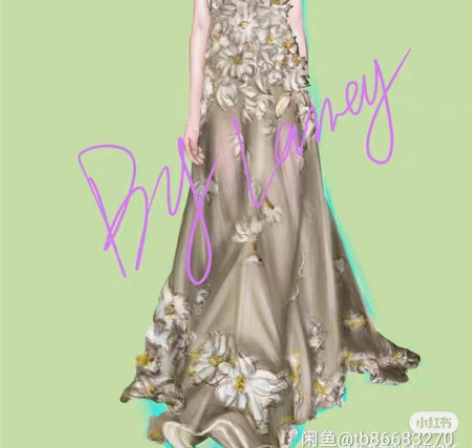 包邮板绘服装设计效果图代画 感兴趣的话点“...