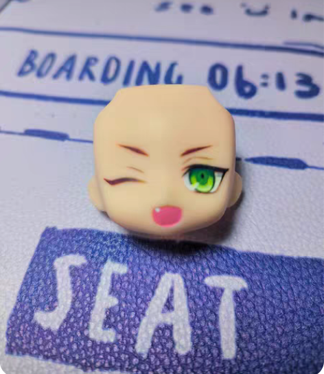 出月永雷欧 ob11手绘脸一张 借：偶像梦...