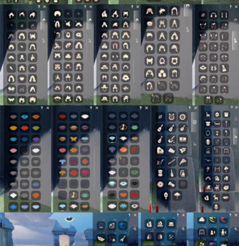 光遇耳坠白鸟白菜价 礼全 断预言季 走中走...