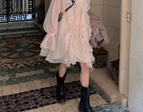 转卖很仙的雪纺连衣裙2020新款秋季流行裙...