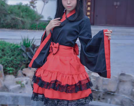 转卖猫老师二次元女仆装动漫cosplay舞...